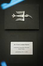 20. 11. 2014, Ljubljana – Predsednik republike ob 25. obletnici podjetja Pipistrel estital Ivu Boscarolu (Ane Malovrh)